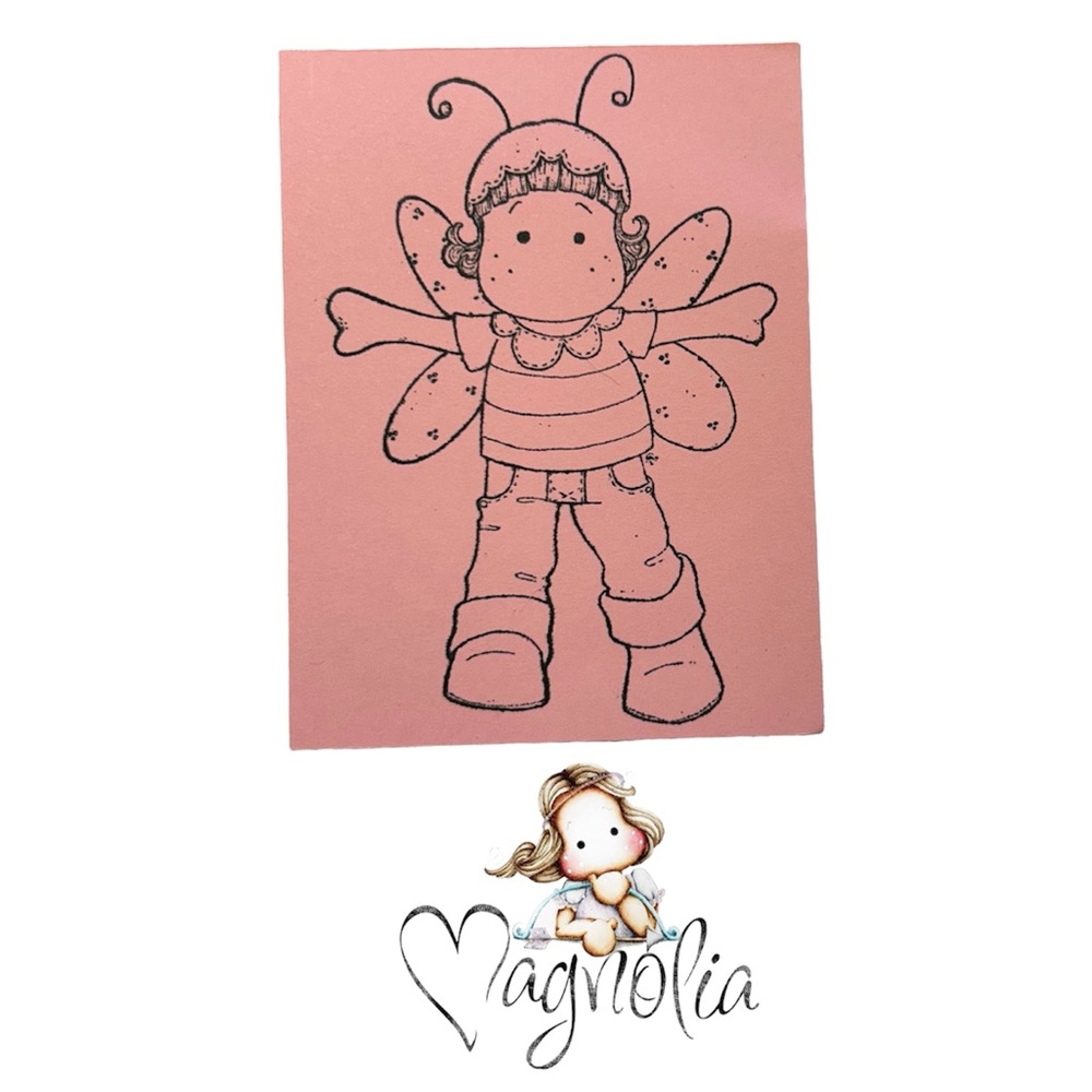 Super Cute Magnolia Rubber Stamp